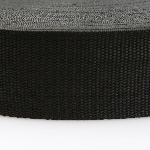 Black Polyester Woven Tape